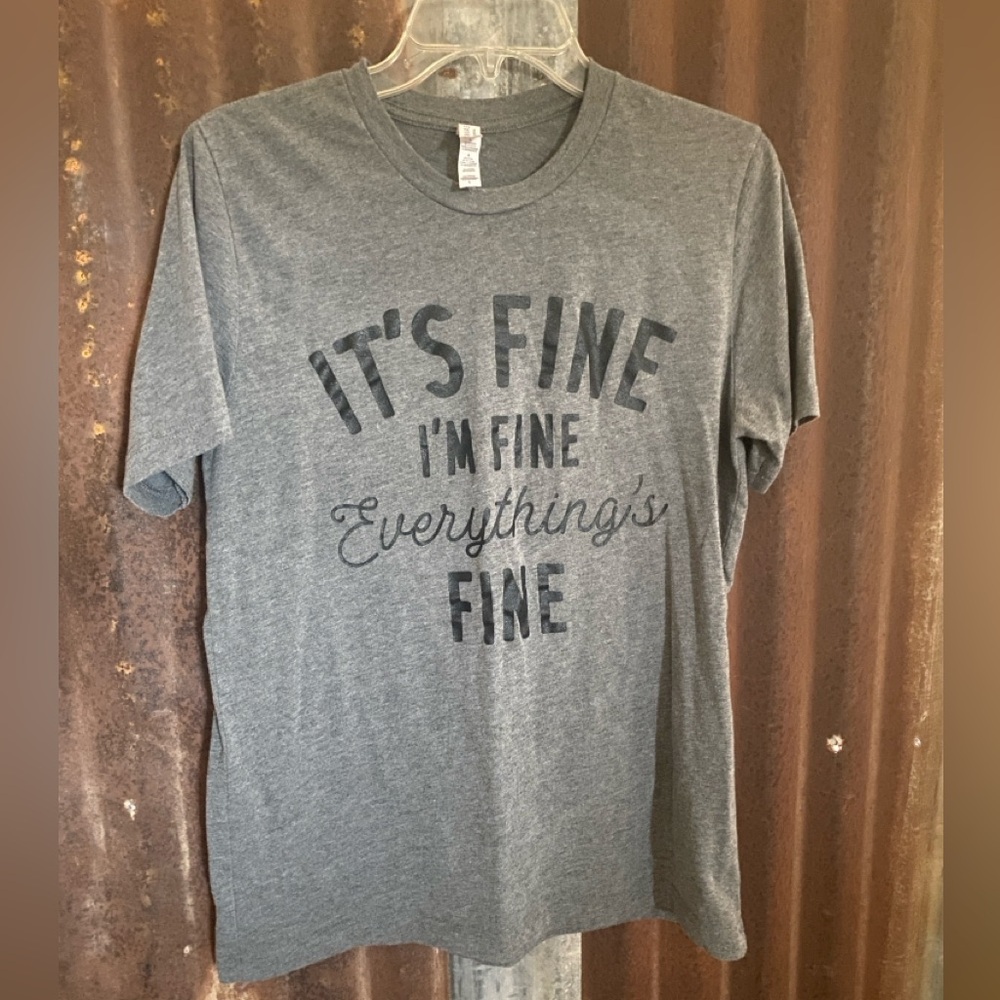 Bella Canvas Dark Gray Graphic Tee